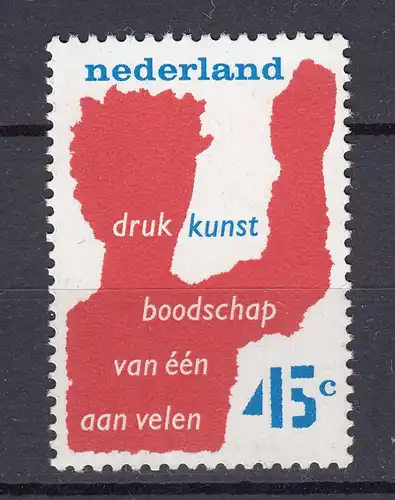 Niederlande  Mi. 1081 postfrisch Druckereinverband 1976 (80120