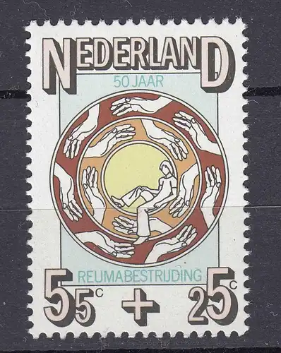 Niederlande  Mi. 1082 postfrisch Bekämpfung Rheumatismus 1976 (80121