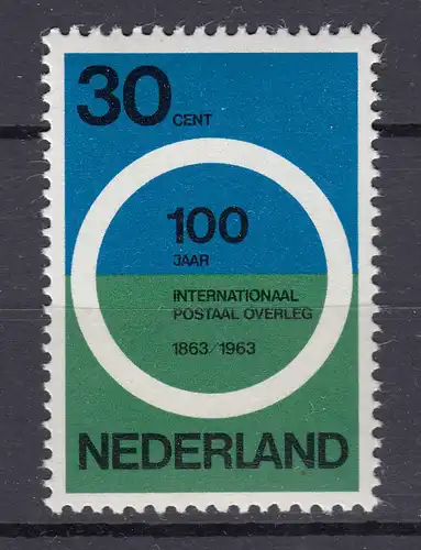 Niederlande  Mi. 799 postfrisch Postkonferenz 1963  (80125