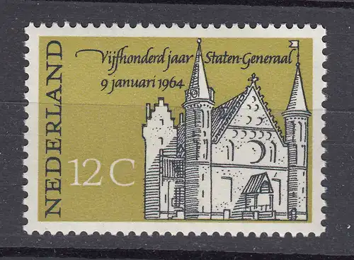 Niederlande  Mi. 817 postfrisch 1964 500 Jahrestag Generalstaaten (80136