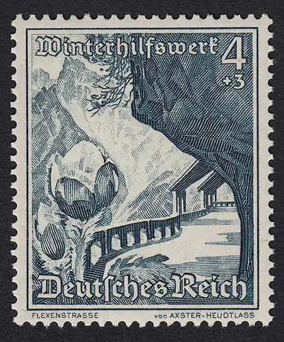 DR Drittes Reich 4 Pfennig 1938 Mi. 676 WHW  Mi 11,00 € postfrisch (20108