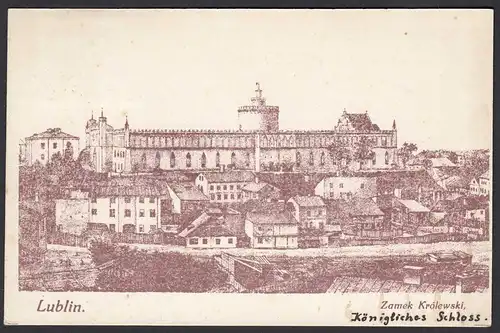 Polen - Poland AK Lublin ca. 1915 Zamek Krolewski Königliches Schloss   (22149