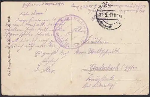 AK Skopje = Ueskueb Treiben auf Wuchenmarkt Feldpost 1917 (20579