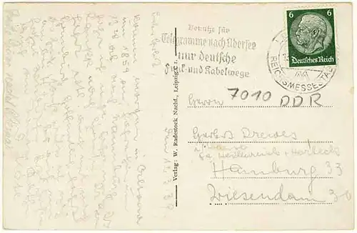 AK 1939 Sachsen Leipzig Mehrbildkarte    (0959