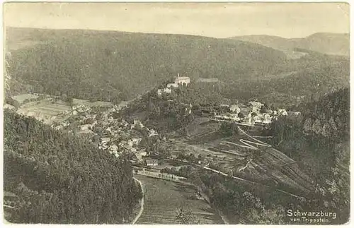 AK 1910 Thüringen Schwarzburg Gesamtübersicht    (0952