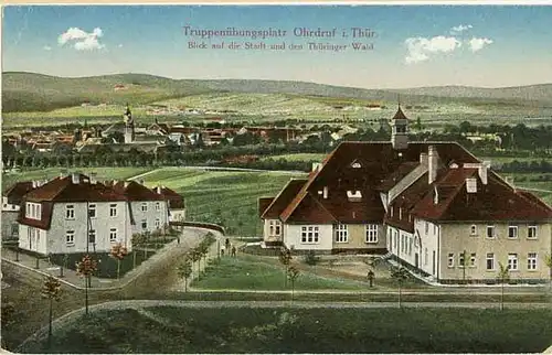 AK 1917 Thüringen Ohrdruf  Truppenübungsplatz   (0897