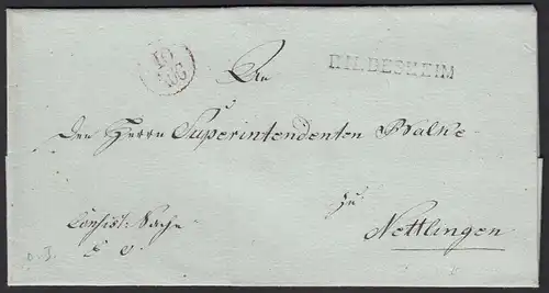 Altdeutschland Umschlag  HILDESHEIM L1s - NETTLINGEN  (15935