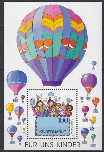 Bund BRD Unsere Kinder MiNr. Bl. 40 aus 1997 ** postfrisch  (5484