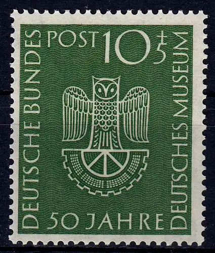 BRD - Bund Mi-Nr. 163 postfrisch 1953 Deutsches Museum KW 28 €