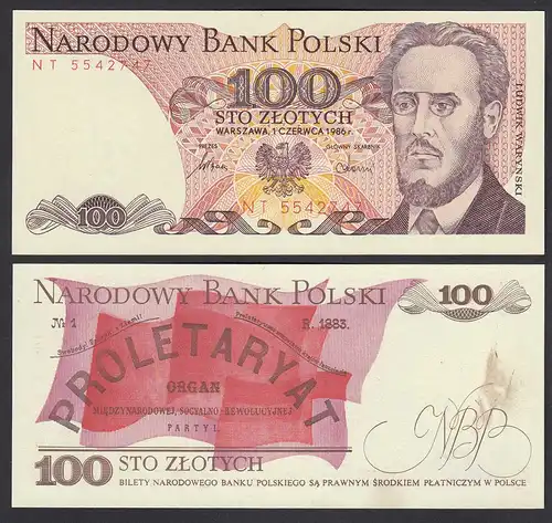 747 Polen - Poland 100 Zlotych Pick 143e UNC (1)    (25485