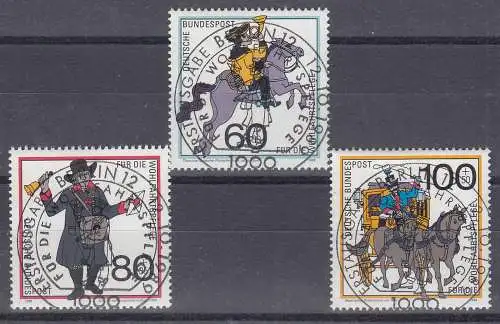 Berlin Wohlfart 1989 Michel 852-54 ESST Vollstempel  (25535