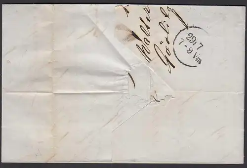 Preussen BRIEF 1859 GÖRLITZ R2 - BERLIN mit INHALT   (25622