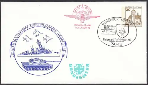 Munster Kr. Soltau 1978 20 Jahr Feier Panzer Artellerie Lehrabtl.    (25914