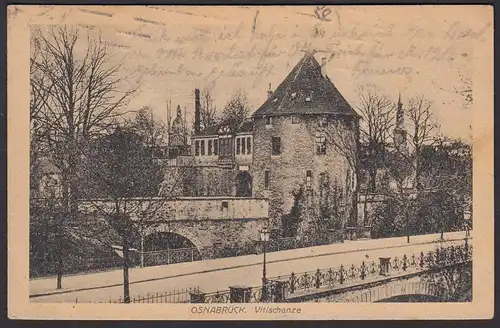 AK Osnabrück 1922 Vitischanze gelaufen   (16912