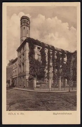AK Köln Riohmodishaus 1925 gelaufen  (17096