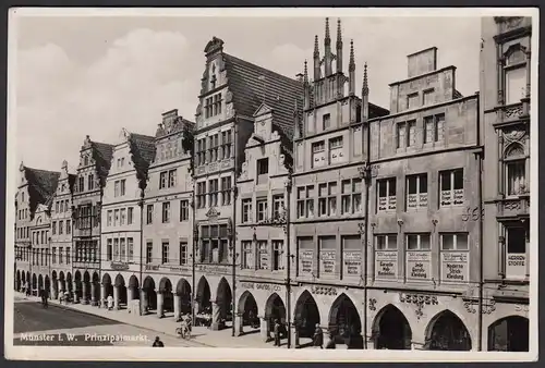 AK Münster Westfalen Prinzipalmarkt ech Foto   (16874