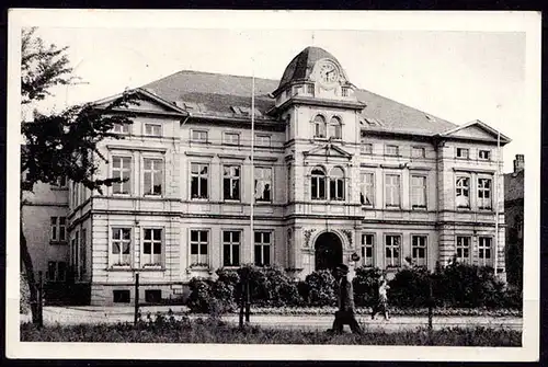 AK Solingen Ohligs Rathaus gelaufen 1960    (6981