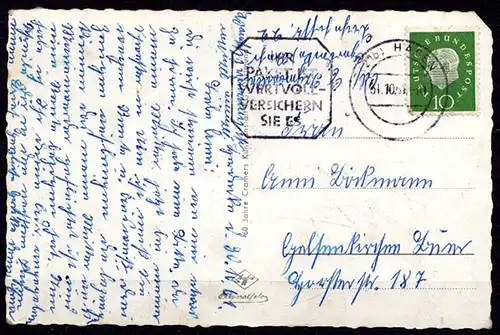 AK Herdecke Ruhr Mehrbildkarte 1961    (6965