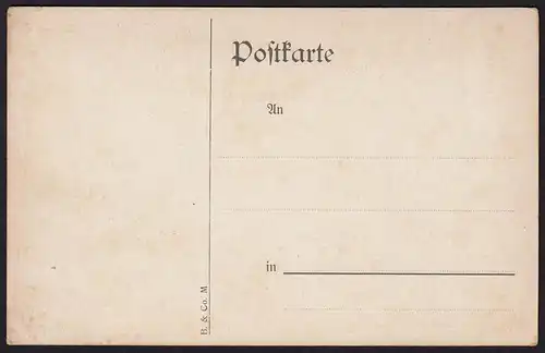 AK Münster Westfalen Kunstkarte Prinzipalmarkt signiert Sydow   (16847