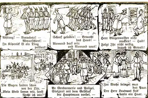 AK die Geschichte vom Hauptmann von Köpenik  (1508