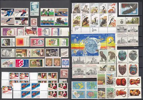 USA postfrisch tolles Lot postfrisch MNH Verschiedene Marken mit C/D D/D  (27624