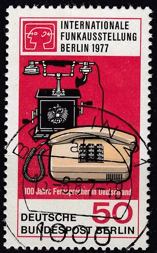 BERLIN - 50 Pfennig Funkausstellung 1977 Mi.549 Vollstempel  (65050