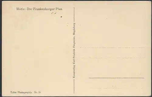 AK Goslar Aus deutschen Landen Der Frankenberger Plan    (65078