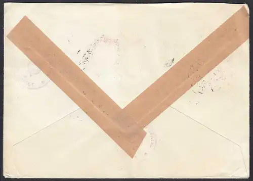 Ungarn R-Brief 1977 von Budapest nach Leverkusen     (65104