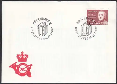 Dänemark - Denmark 1982 FDC Mi 761 Steen Steensen  (65138