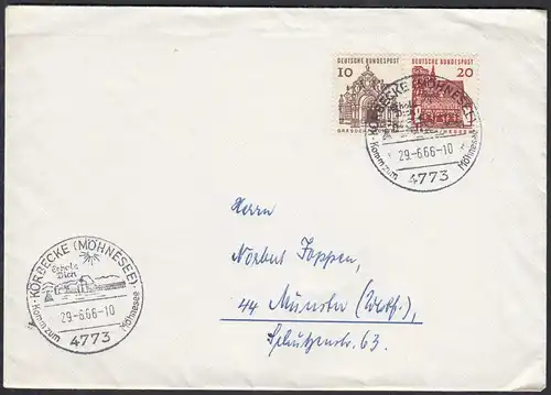 Körbecke Möhnesee Umschlag mit SST   (65216
