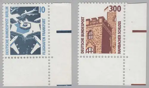 Bund BRD 1988 Mi. 1348 ** Sehenswürdigkeiten Eckrand UR + 10 Pfg.Berlin   (65304