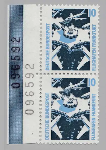 Bund BRD 1988 Mi.1347 ** Sehenswürdigkeiten 2er Str. mit Bogennummer  (65305