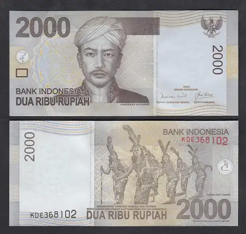 Indonesien - Indonesia - 2000 Rupiah 2009 Pick 148a UNC (1)  (28504