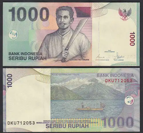 Indonesien - Indonesia - 1000 Rupiah 2000/2006 Pick 141g UNC (1)    (28505