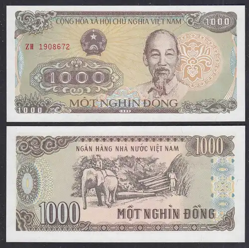Vietnam 1000 1.000 Dong 1988 Pick 106a UNC (1)     (29775