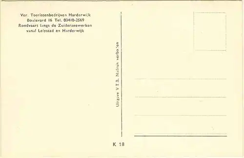 AK Niederlande NEDERLAND Harderwijk Zuiderzeewerken  (1361