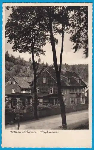 AK Altenau Oberharz Stepfansrüh Echte Fotografie   (2488