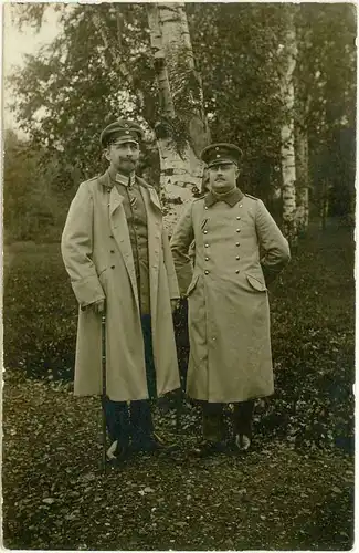 AK 1. Weltkrieg Militär 1917 Soldaten Offiziere Foto  (2660