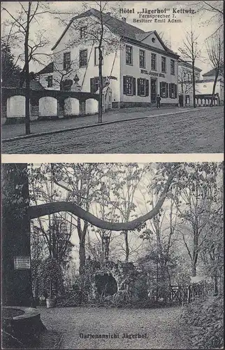 AK Hotel Jägerhof Essen Kettwig Gartenansicht 1910    (4573