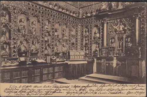 AK Köln 1904 St. Ursula Schatz Kammer    (12574