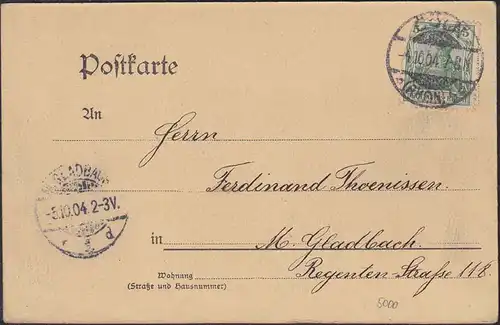 AK Köln 1904 St. Ursula Schatz Kammer    (12574