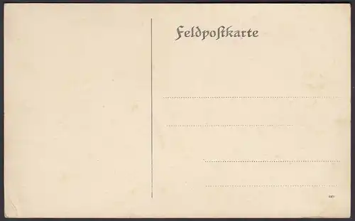AK Handgemalt 1914 von F.Hamm Villa Waldesruh   (25907