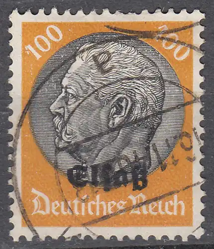 Deutsche Besetzung 2.WK Elsass 100 Pfennig Mi. 16 gestempelt used   (30207