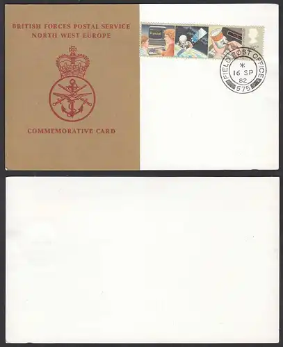 Fieldpost Office British Forces Postal Service 1982 Sonderkarte    (30418