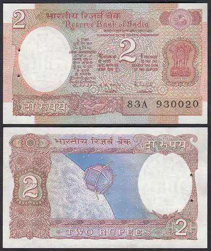 Indien - India - 2 RUPEES 1975/96 Pick 79j UNC (1)    (30854