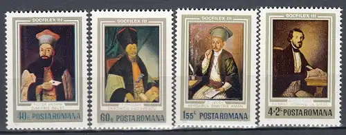 RUMÄNIEN - ROMANIA - 1973 Mi. 3129-3132 postfrisch MNH   (30928