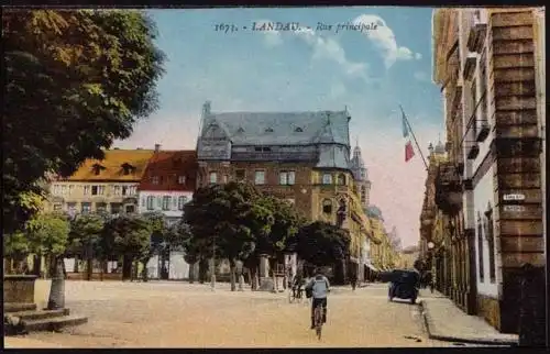 AK Landau Rue principale ansehen   (8445