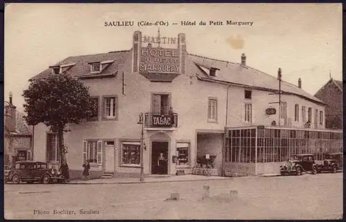 Postcard AK Saulieu Côte-d’Or France Hotel Petit Marguery      (7606