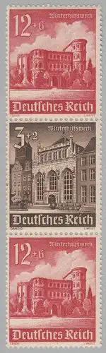 Zusammendruck Deutsches Reich DR Mi. S267 postfrisch MNH **  (31142