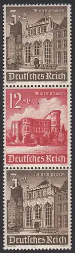 Zusammendruck Deutsches Reich DR Mi. S269 postfrisch MNH **  (31143